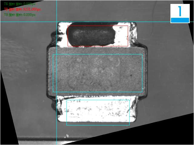 CD電感電子元器件采用自動化檢測設(shè)備檢測外觀方案